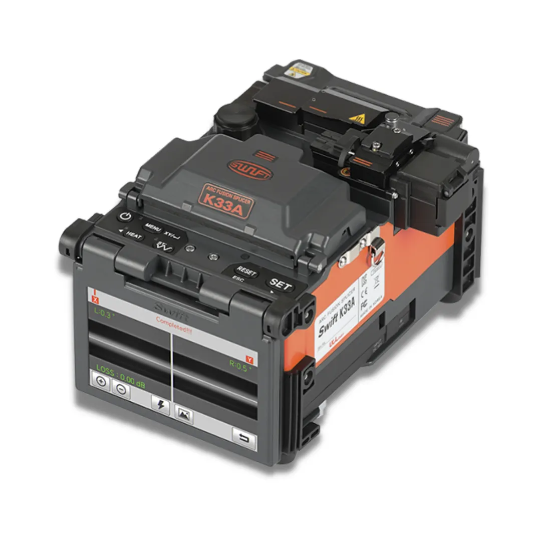 ALL-IN-ONE Swift K33A fusion fiber optic splicer