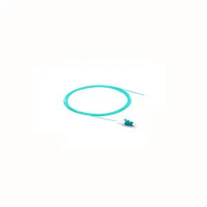 Pigtail for fiber optic LC/PC 50/125 OM3 aqua 2 meters