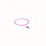 Pigtail fibre optique SC/PC 50/125 OM4 violet 2 mètres