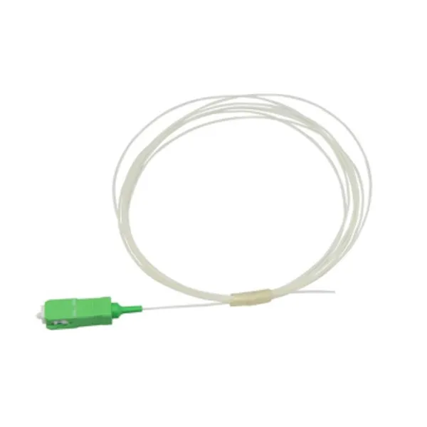 Pigtail fibre optique SC/APC SM 9/125 (G657A1) blanc 2.5 mètres