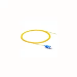 Pigtail fibra óptica SC/PC monomodo SM 9/125 G652D OS2 amarillo 2 metros