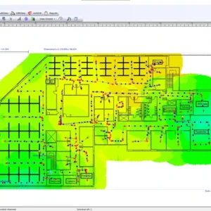 Software para el diseño y análisis de emplazamientos inalámbricos - Netally Airmagnet Pro
