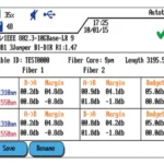Esempio di test ottico lantek IV-S